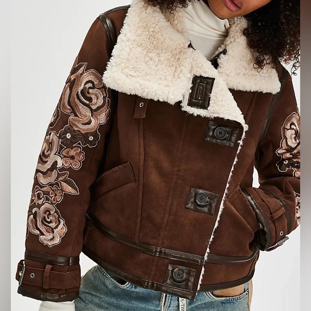 FREE PEOPLE We The Free Andies Vegan Moto Jacket - Picture 3 of 6